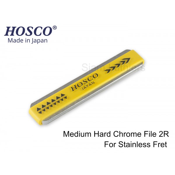ตะไบ Fret ชุบ Hard Chrome แข็งพิเศษ 2R สำหรับ Fret Stainless